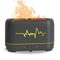 Wood Grain Hollow Flame USB Aromatherapy Diffuser Silent Cool Mist Humidifier For Home 1