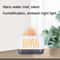 Wood Grain Hollow Flame USB Aromatherapy Diffuser Silent Cool Mist Humidifier For Home 2