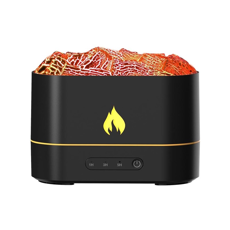 USB Aromatherapy Humidifier With Colorful Flame Effect 7