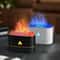USB Aromatherapy Humidifier With Colorful Flame Effect 0