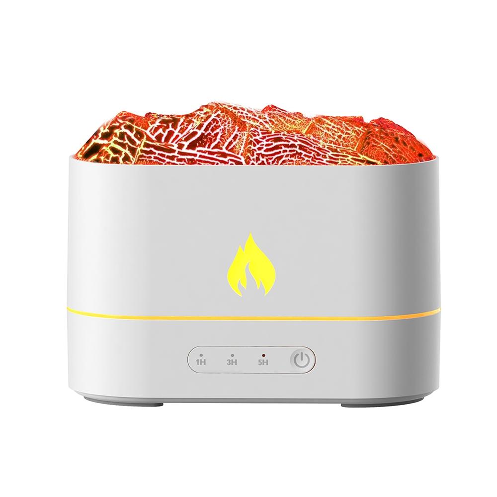 USB Aromatherapy Humidifier With Colorful Flame Effect 8