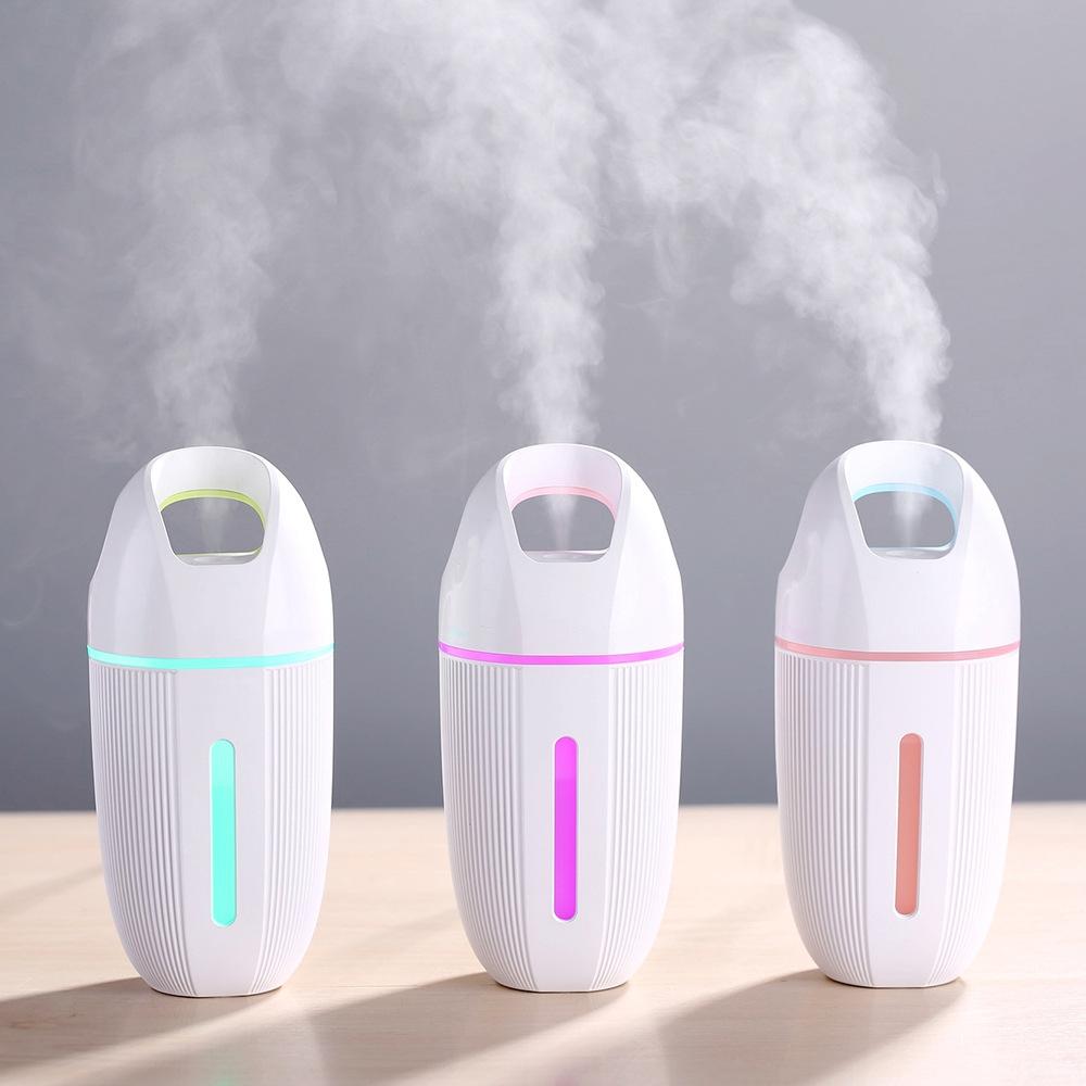 USB Air Purifier Car Humidifier With Colorful LED Lighting 0