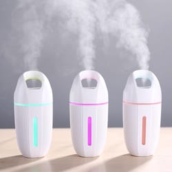 usb air purifier & car humidifier with colorful led lighting