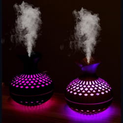 led aromatherapy diffuser & quiet humidifier for home relaxation