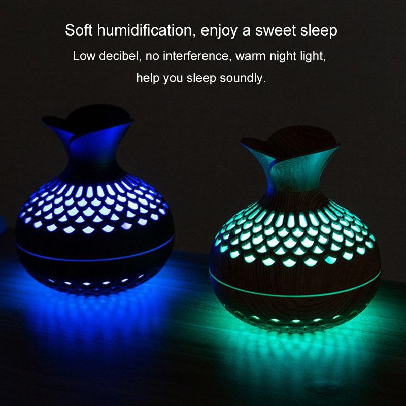LED Aromatherapy Diffuser Quiet Humidifier For Home Relaxation 1