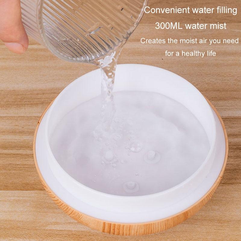 LED Aromatherapy Diffuser Quiet Humidifier For Home Relaxation 5