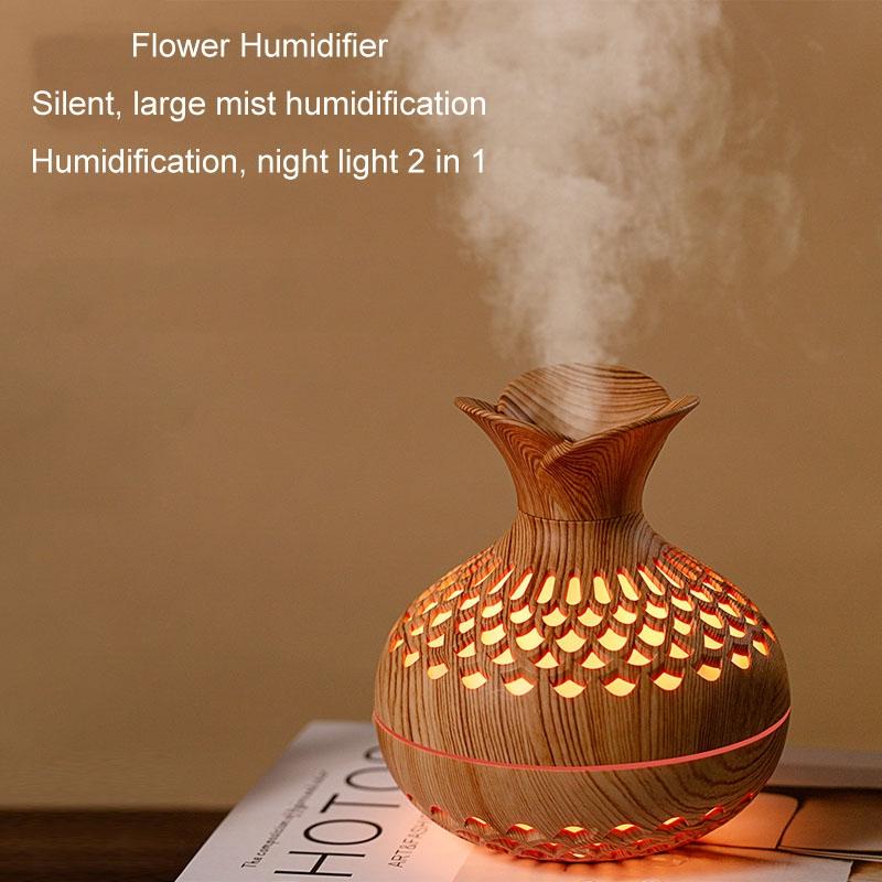 LED Aromatherapy Diffuser Quiet Humidifier For Home Relaxation 6