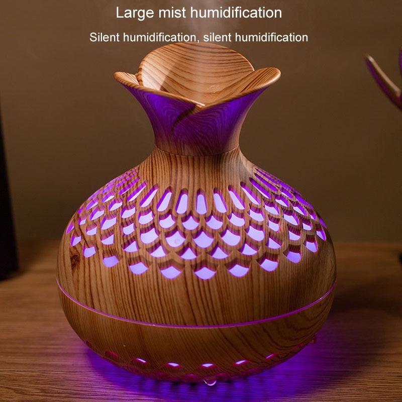 LED Aromatherapy Diffuser Quiet Humidifier For Home Relaxation 7