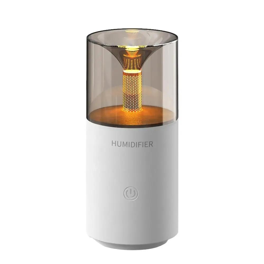 Candle Flame Aromatherapy Diffuser Mini Humidifier With Ambient Light 8