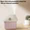 House USB Silent Mini Desktop Humidifier With Colorful Lights 2