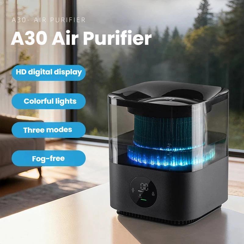 Smart Air Purifier Humidifier With Nightlight Intelligent Detection 1