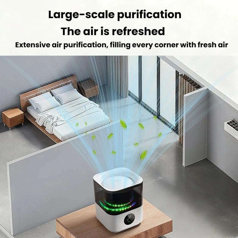 Smart Air Purifier Humidifier With Nightlight Intelligent Detection 2