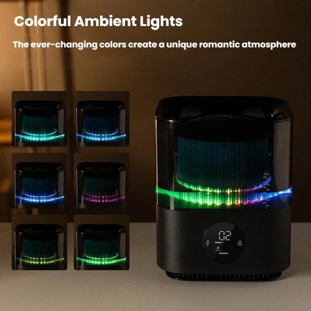 Smart Air Purifier Humidifier With Nightlight Intelligent Detection 5