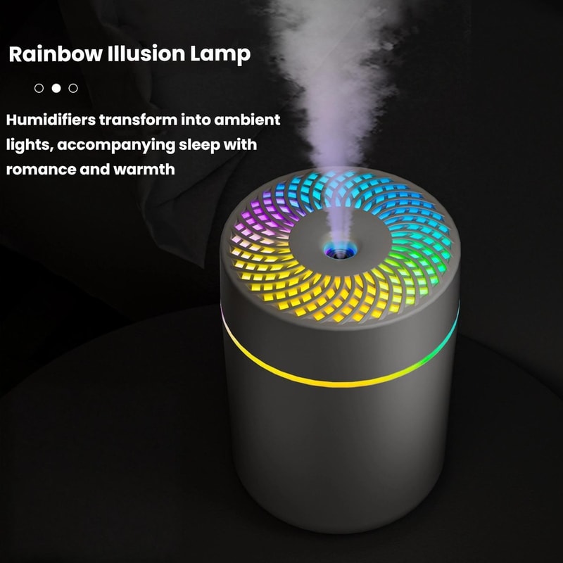 Car Ambient Light Humidifier USB Air Atomizer For Home Auto 1