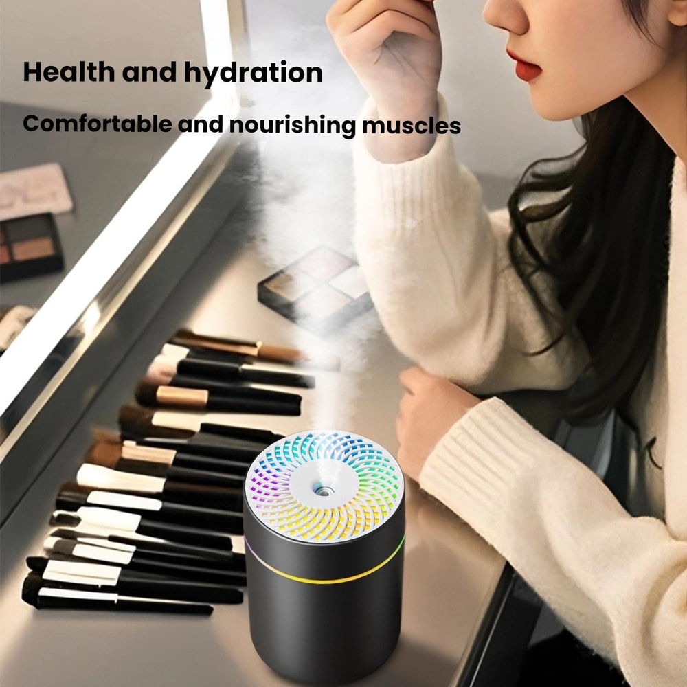 Car Ambient Light Humidifier USB Air Atomizer For Home Auto 4