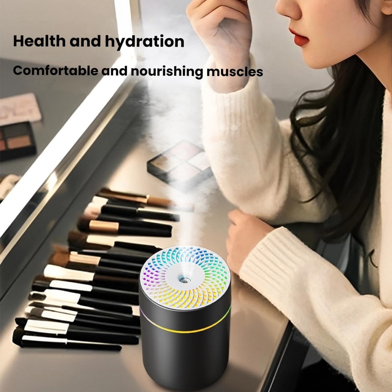 Car Ambient Light Humidifier USB Air Atomizer For Home Auto 4