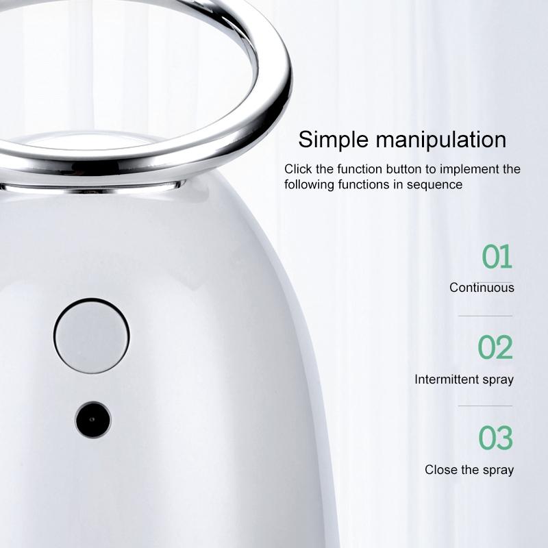 Mini Angel Humidifier With Colorful Night Lights Ultrasonic Mist 7