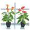 Elegant Artificial Calla Lily Potted Plant For Home Office Decor 2