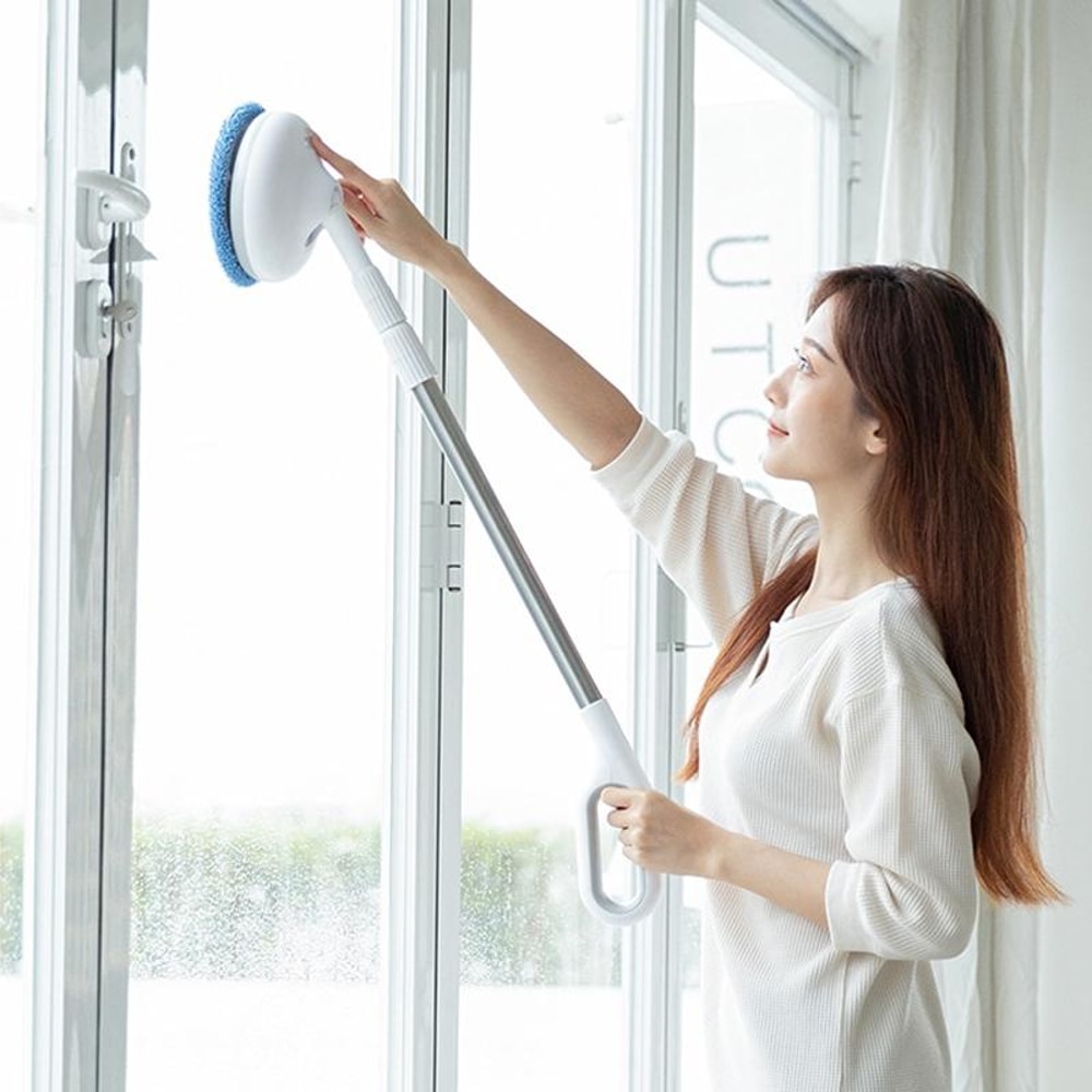 Smart Telescopic Wireless Electric Window Cleaner Cordless Glass Wipe