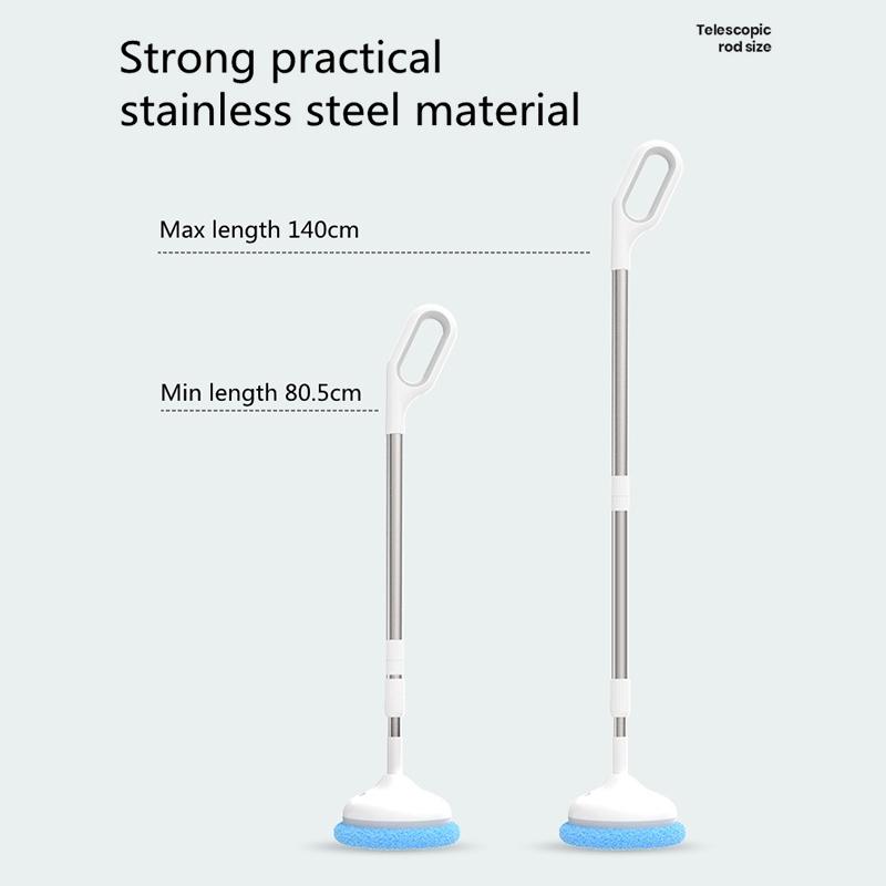 Smart Telescopic Wireless Electric Window Cleaner Cordless Glass Wipe