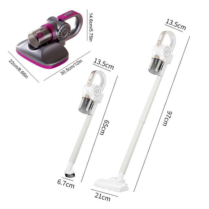 Smart Handheld Vacuum Cleaner with UV Sterilizer Cordless Dust Mite Remover