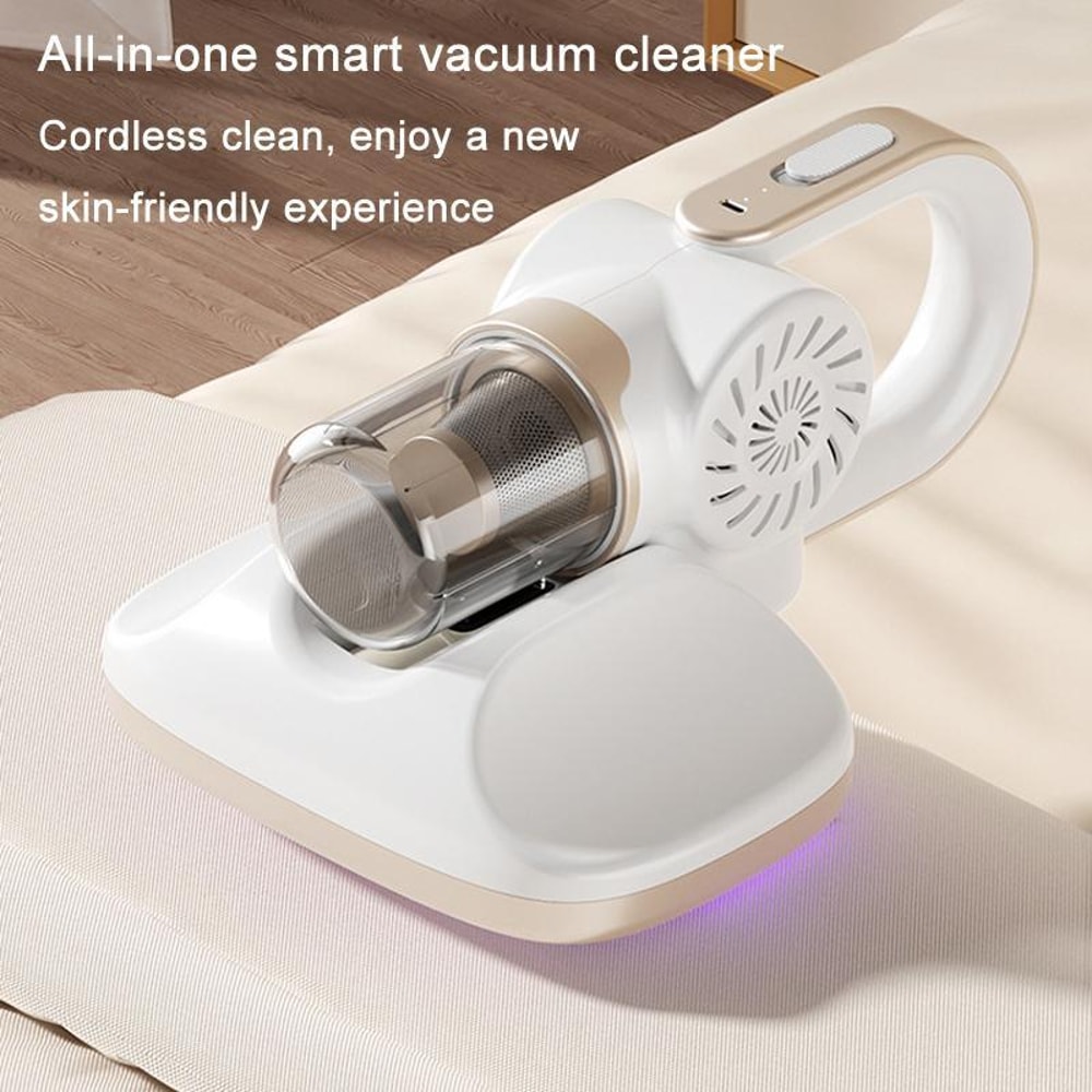 Smart Handheld Vacuum Cleaner with UV Sterilizer Cordless Dust Mite Remover