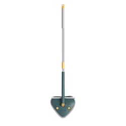 premium self twisting triangle mop with telescopic handle for easy cleaning