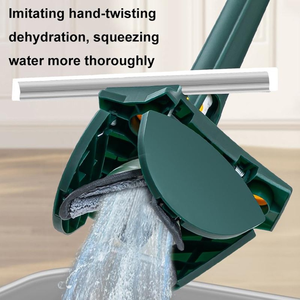 Premium Self Twisting Triangle Mop With Telescopic Handle For Easy Cleaning 3