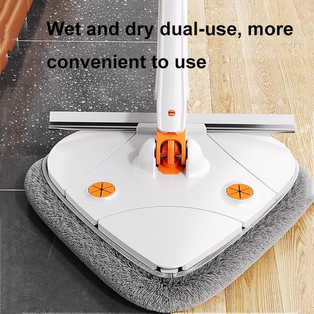 Premium Self Twisting Triangle Mop With Telescopic Handle For Easy Cleaning 5