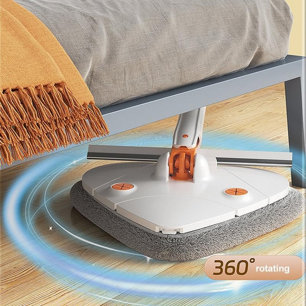 Premium Self Twisting Triangle Mop With Telescopic Handle For Easy Cleaning 6