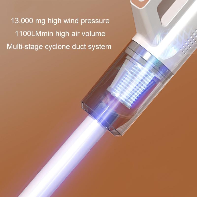 Portable Handheld Dust Mite Removal Vacuum USB Rechargeable Handheld Vacuum Cleaner for Car & Home