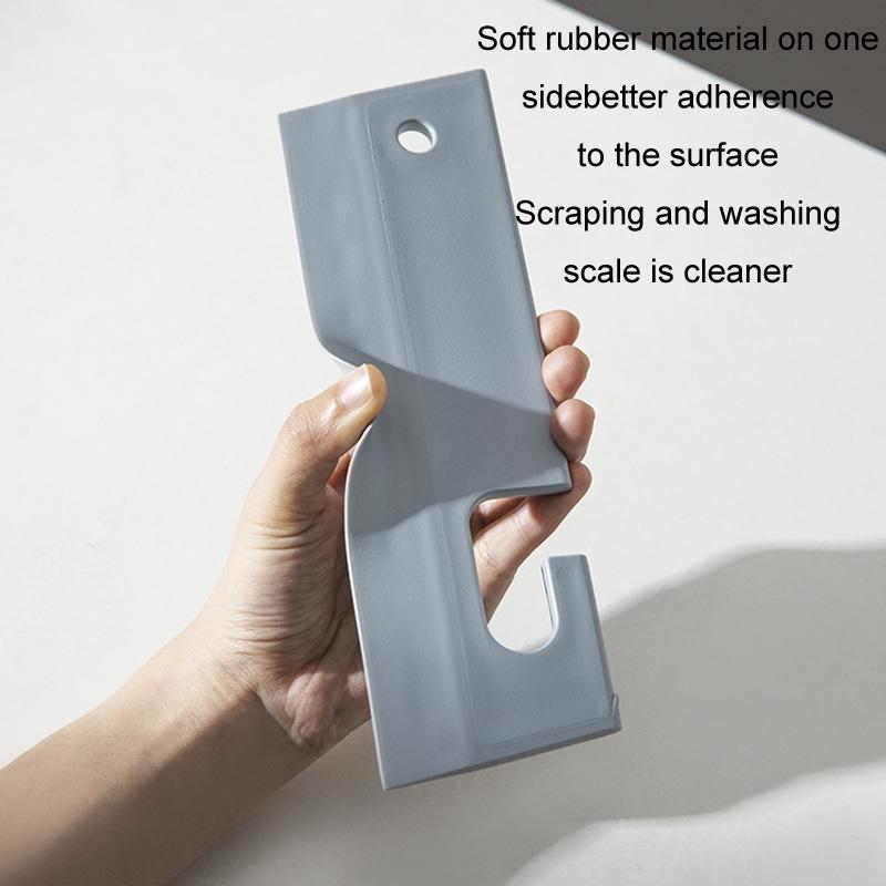 Premium Bathroom Mirror Silicone Wiper Glass Cleaner Tool 3