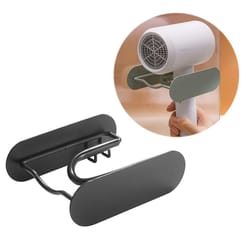 premium hair dryer wall mount space-saving bathroom organizer hanger