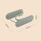 Premium Hair Dryer Wall Mount SpaceSaving Bathroom Organizer Hanger 2