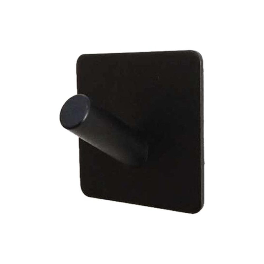 Premium Stainless Steel Black Bathroom Hook NonPerforated Coat Rack 1