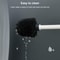 Wall Mounted No Punch Toilet Brush Holder Easy No Drilling Bathroom Cleaning Brush 4