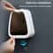 Wall Mounted No Punch Toilet Brush Holder Easy No Drilling Bathroom Cleaning Brush 5
