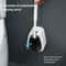 Wall Mounted No Punch Toilet Brush Holder Easy No Drilling Bathroom Cleaning Brush 6