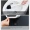 Wall Mounted No Punch Toilet Brush Holder Easy No Drilling Bathroom Cleaning Brush 8