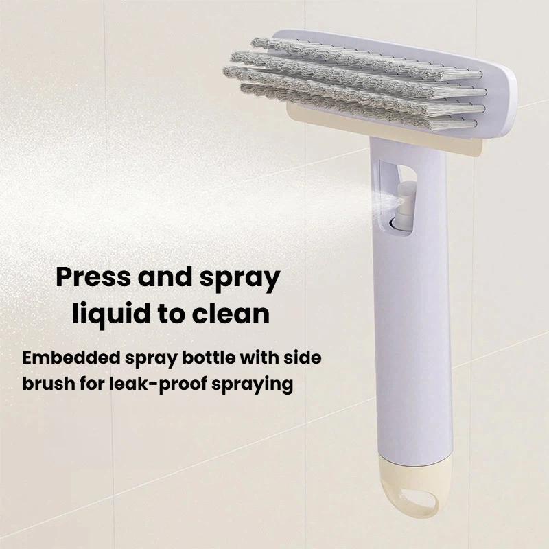 Multifunctional Spray Brush For Bathroom Tile Cleaning 2