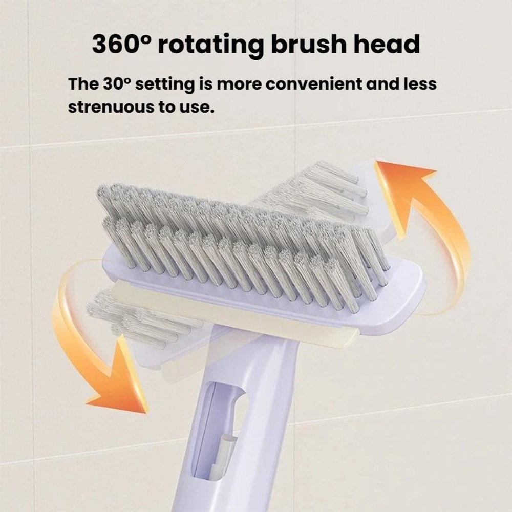 Multifunctional Spray Brush For Bathroom Tile Cleaning 3