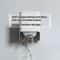 Premium Toilet Brush & Holder Set with Self-Evaporating Base Wall Mount or Floor Standing