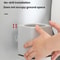 Premium Toilet Brush & Holder Set with Self-Evaporating Base Wall Mount or Floor Standing