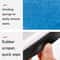 Premium Bathroom & Window Glass Cleaning Brush Double Sided Wiper for Streak Free Shine