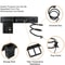 Aluminum WallMounted Hair Dryer Straightener Holder Organizer 6