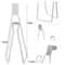 Wall Mounted Bathroom Paper Towel Rack With No Punch Hook Shelf 6
