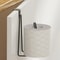 Wall Mounted Bathroom Paper Towel Rack With No Punch Hook Shelf 2