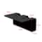 Premium Wall-Mounted Bathroom Electric Toothbrush Holder Acrylic Organizer Rack