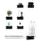 Premium Wall-Mounted Bathroom Electric Toothbrush Holder Acrylic Organizer Rack