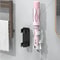 Wall Mounted Hair Tool Holder Bathroom Curling Iron Organizer With Adjustable Clamp 1